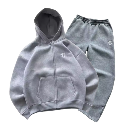 Komplet Dresowy Denim Streetwear