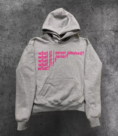 what? Pink Hoodie