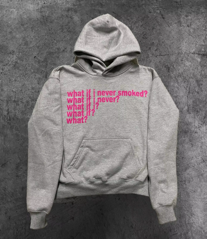what? Pink Hoodie