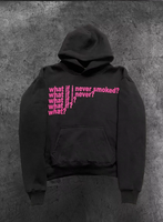 what? Pink Hoodie