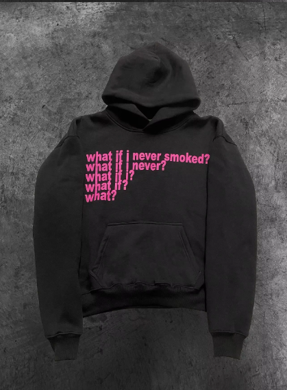 what? Pink Hoodie