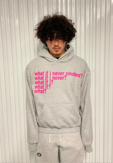what? Pink Hoodie