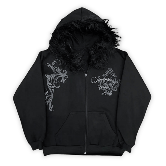 Dark Zip up Hoodie