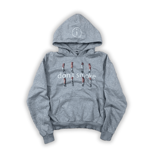 Dont Smoke Grey Hoodie