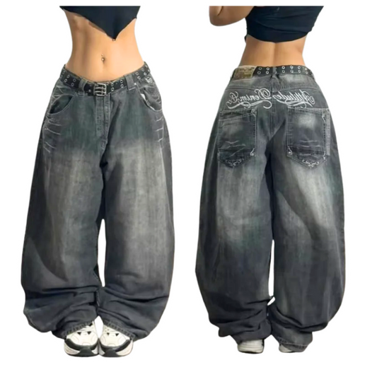 Y2K Washed Jeans Loose
