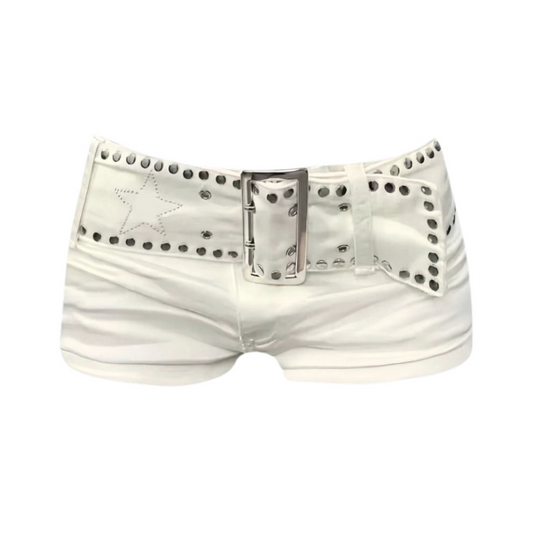 White Mini Shorts
