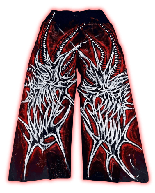 Red Goat Pants