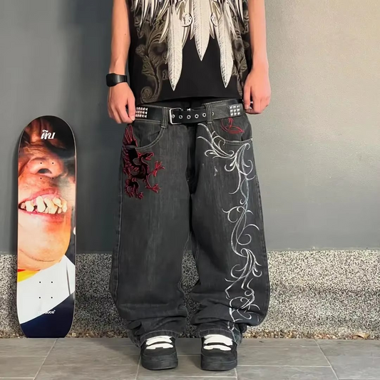 Skate Y2K Wings Jeans